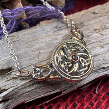 Load image into Gallery viewer, Celtic Wheel of Life Necklace