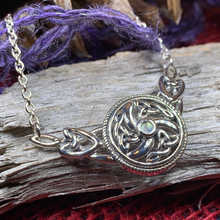 Load image into Gallery viewer, Celtic Wheel of Life Necklace