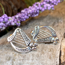 Load image into Gallery viewer, Cian Harp Post Earrings
