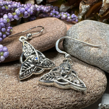 Load image into Gallery viewer, Oak Ash Thorn Trinity Knot Earrings