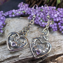 Load image into Gallery viewer, Careena Claddagh Earrings