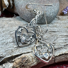 Load image into Gallery viewer, Careena Claddagh Earrings