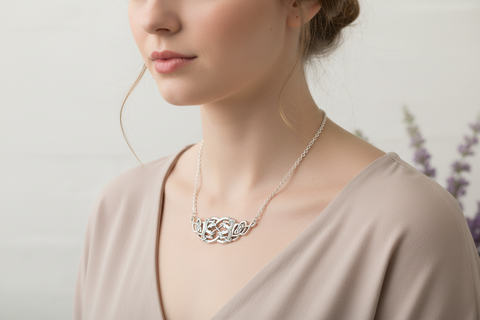 Load image into Gallery viewer, Revna Celtic Viking Necklace