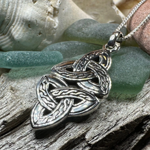 Load image into Gallery viewer, Ethne Trinity Knot Necklace