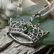 Load image into Gallery viewer, Celtic Crown Necklace