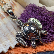 Load image into Gallery viewer, Sea Turtle Necklace