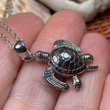 Load image into Gallery viewer, Sea Turtle Necklace