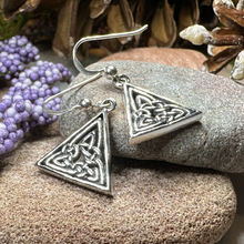 Load image into Gallery viewer, Bethan Celtic Knot Earrings