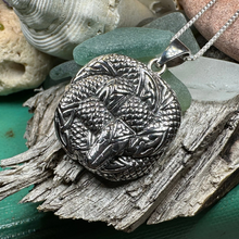 Load image into Gallery viewer, Forever Bound Celtic Snake Necklace