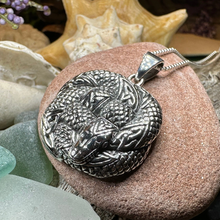 Load image into Gallery viewer, Forever Bound Celtic Snake Necklace