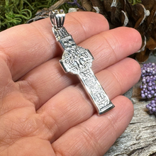 Load image into Gallery viewer, Irish Celtic Cross Necklace