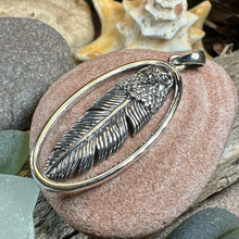 Load image into Gallery viewer, Eagle Feather Necklace