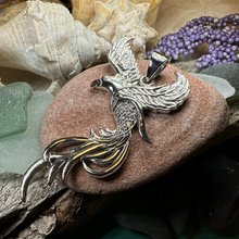 Load image into Gallery viewer, Firebird Phoenix Necklace