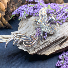 Load image into Gallery viewer, Firebird Phoenix Necklace