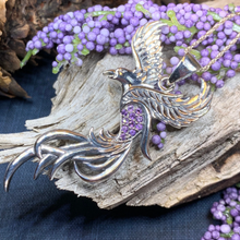 Load image into Gallery viewer, Firebird Phoenix Necklace