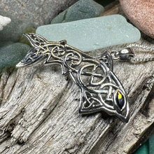 Load image into Gallery viewer, Cadmael Celtic Shark Necklace
