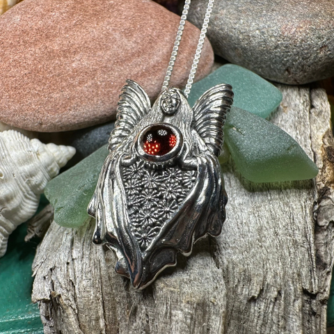 Load image into Gallery viewer, Titania Fairy Queen Necklace in Sterling Silver