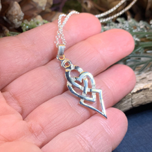 Load image into Gallery viewer, Fior Celtic Love Knot Necklace