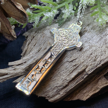 Load image into Gallery viewer, Alexander Scottish Celtic Cross Necklace