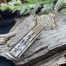 Load image into Gallery viewer, Alexander Scottish Celtic Cross Necklace