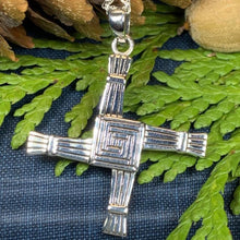 Load image into Gallery viewer, Large Saint Brigid’s Cross Necklace
