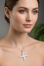 Load image into Gallery viewer, Large Saint Brigid’s Cross Necklace