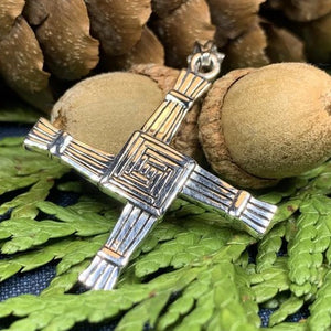 Large Saint Brigid’s Cross Necklace