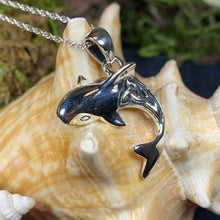 Load image into Gallery viewer, Celtic Shark Necklace
