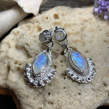 Load image into Gallery viewer, Lesedi Celtic Mystic Topaz Earrings
