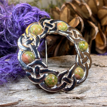 Load image into Gallery viewer, Iona Celtic Knot Brooch