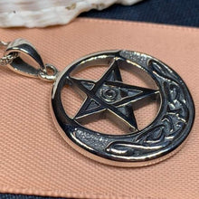 Load image into Gallery viewer, Moon And Star Necklace