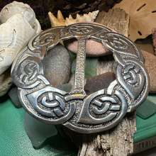 Load image into Gallery viewer, Lorna Celtic Knot Scarf Ring