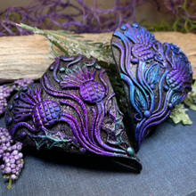Load image into Gallery viewer, Double Thistle Love Brooch