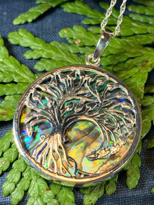 Arianrhod Tree of Life Shell Necklace 06