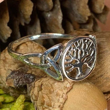 Load image into Gallery viewer, Celtic Tree of Life Ring