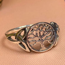 Load image into Gallery viewer, Celtic Tree of Life Ring