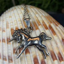 Load image into Gallery viewer, Prancing Unicorn Necklace