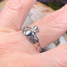 Load image into Gallery viewer, Irish Claddagh Trinity Knot Ring
