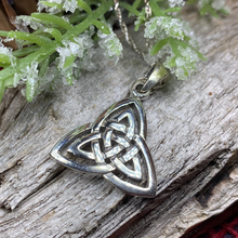 Load image into Gallery viewer, Celtic Triangle Necklace
