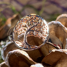 Load image into Gallery viewer, Rose Tree of Life Ring