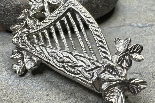 The Irish Harp: Symbol of Heritage, Melody, and Adornment