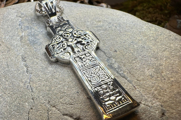 Irish High Cross Replicas in Sterling Silver Jewelry: A Shining Symbol of Ireland