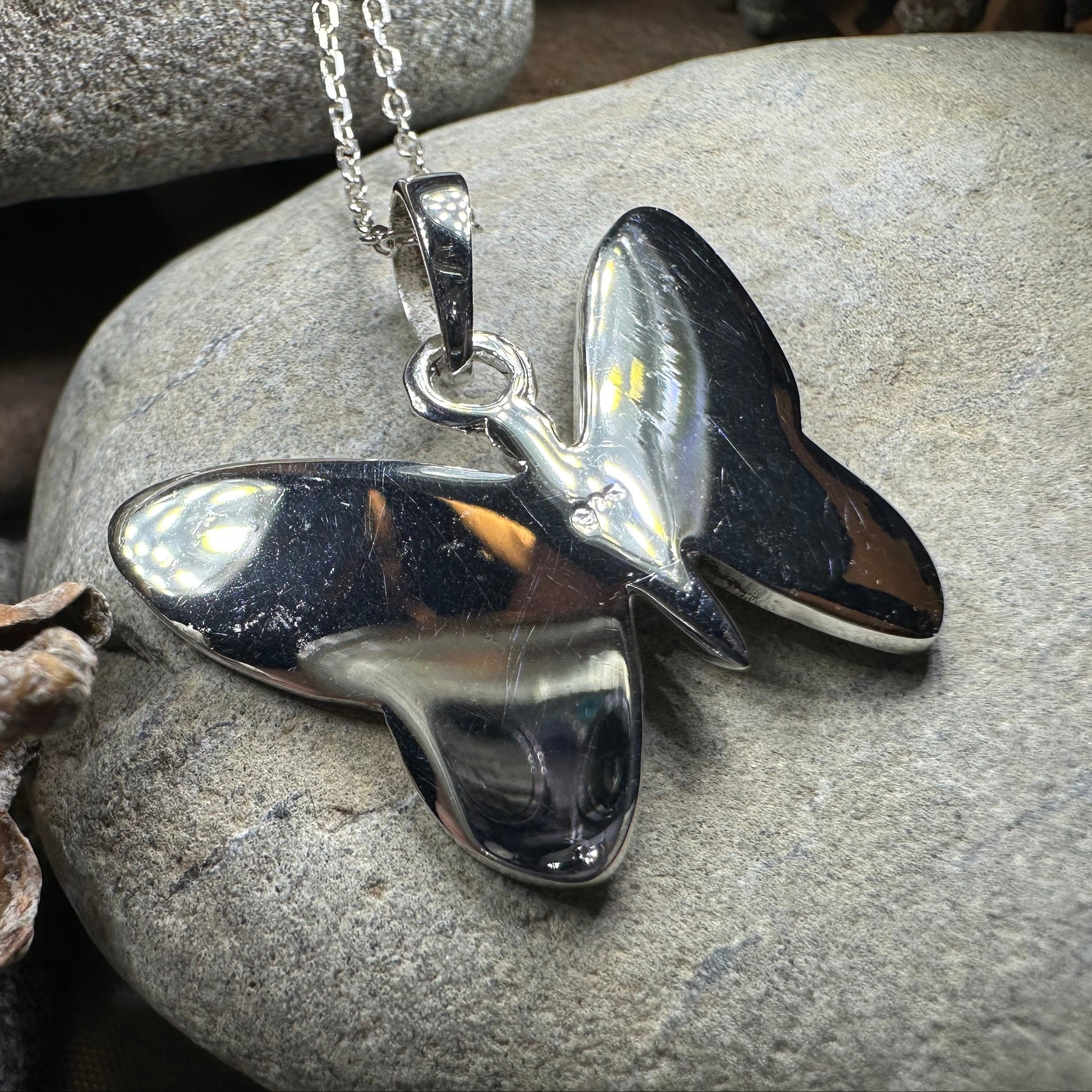 Courtney Butterfly Necklace — view 12