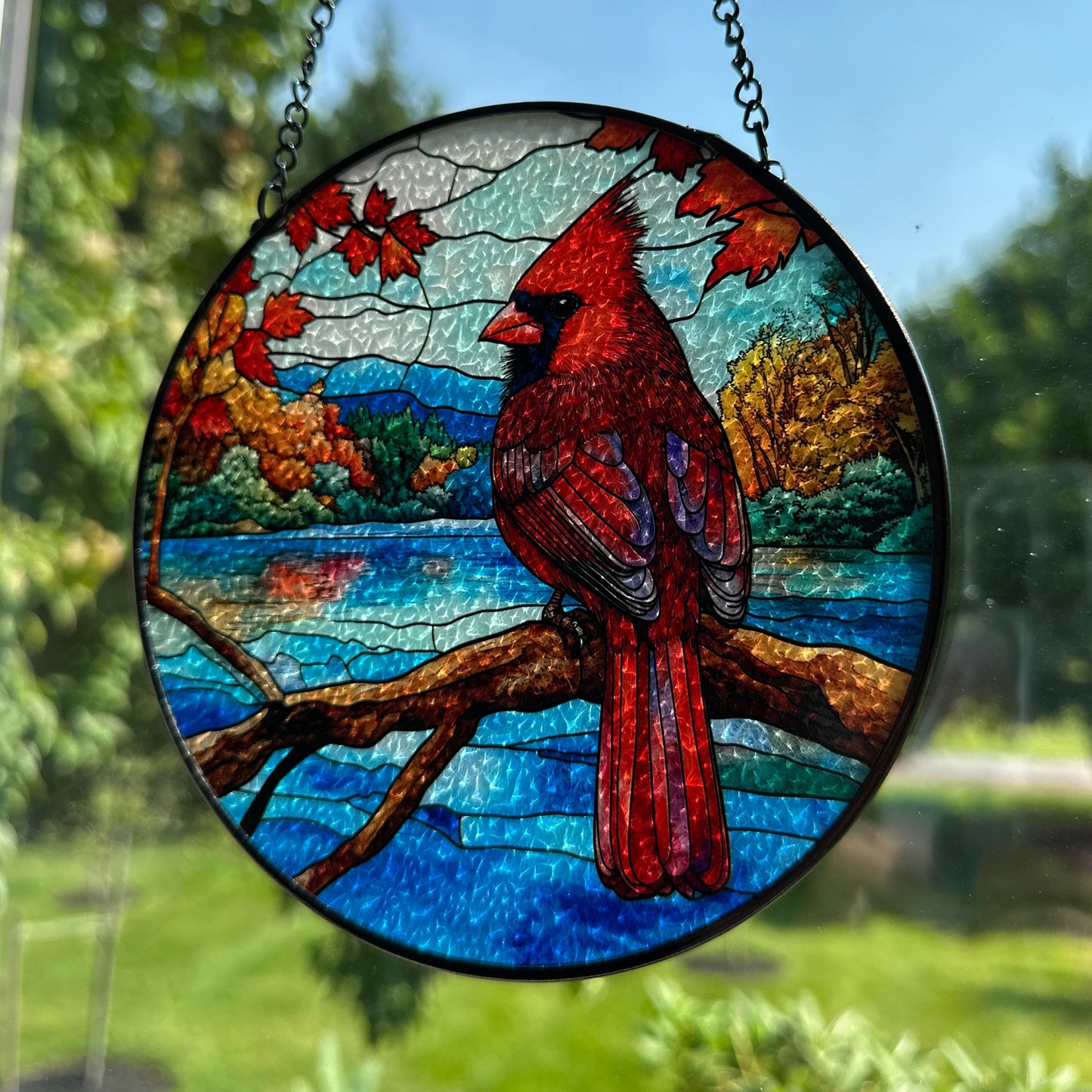 Lakeside Cardinal Suncatcher