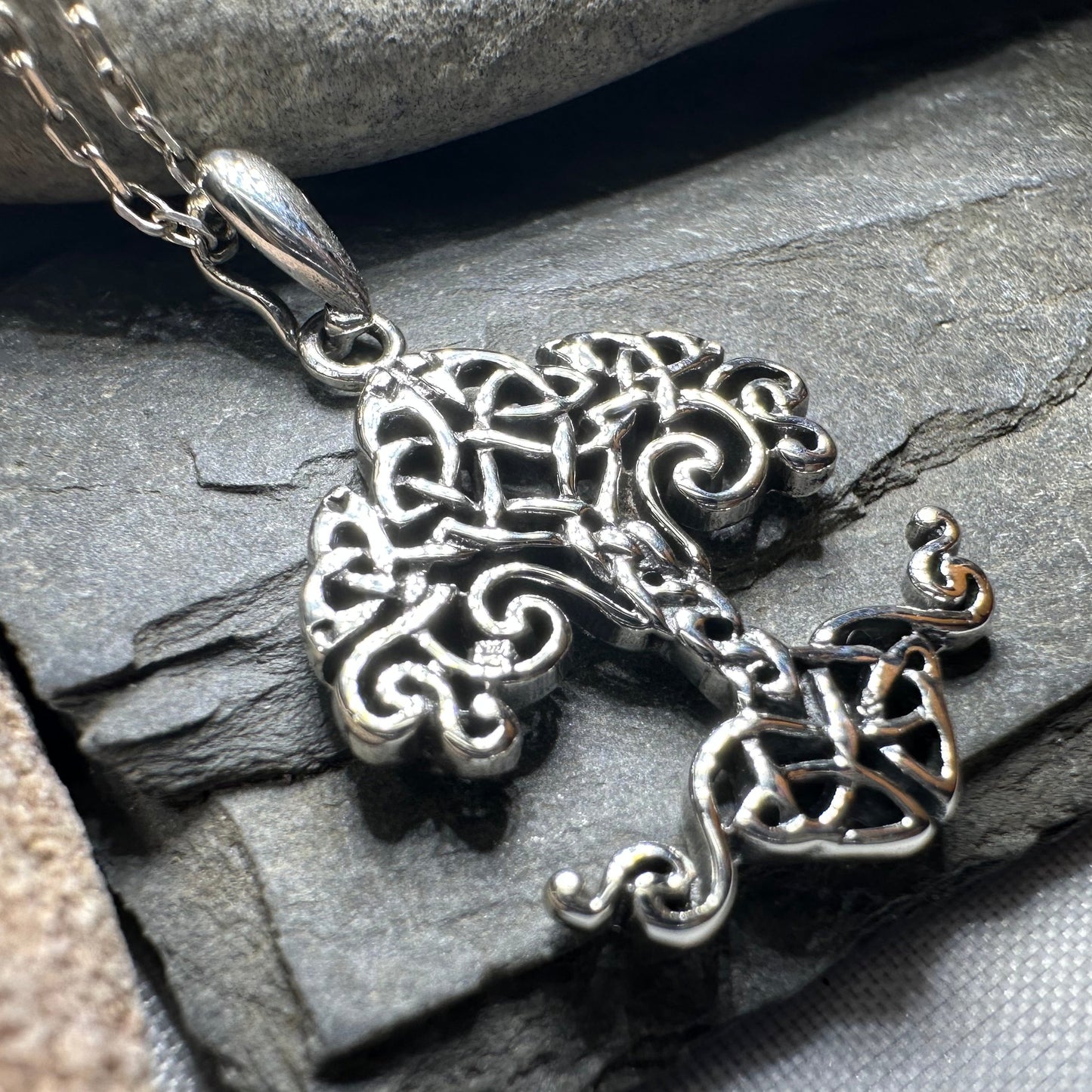 Persephone Celtic Tree of Life Necklace in Sterling Silver