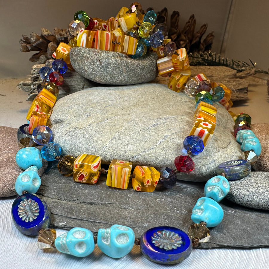 Tropical Carnival Long Necklace