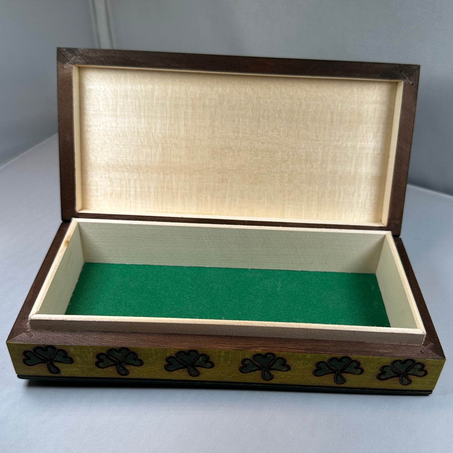 Celtic Trinity Knot Keepsake Box - Handmade Wooden Box
