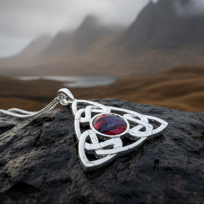 Heathergems Pictish Celtic Knot Necklace - Handmade in Scotland