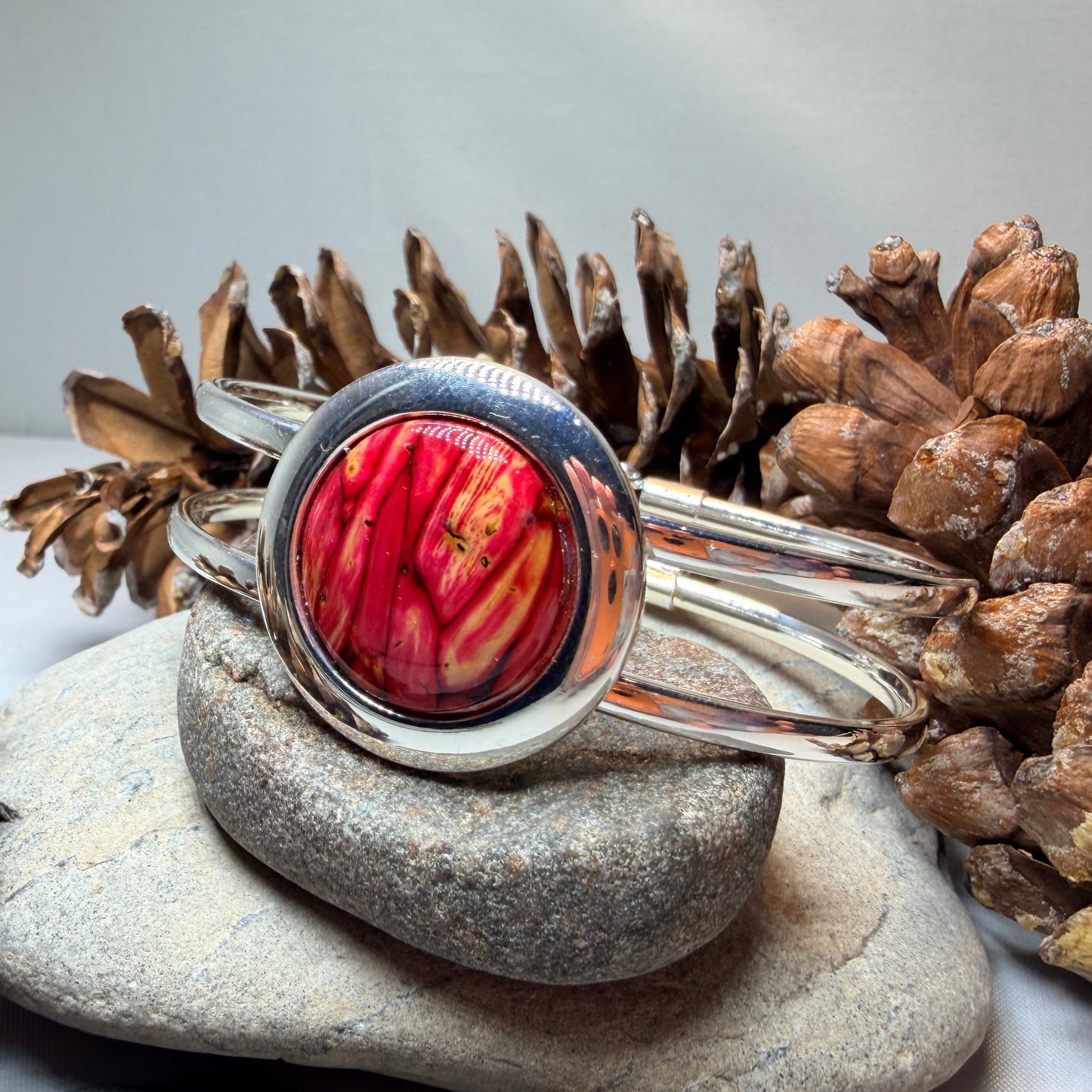 Elegant Scotland Heathergems Bracelet - Handmade in Scotland