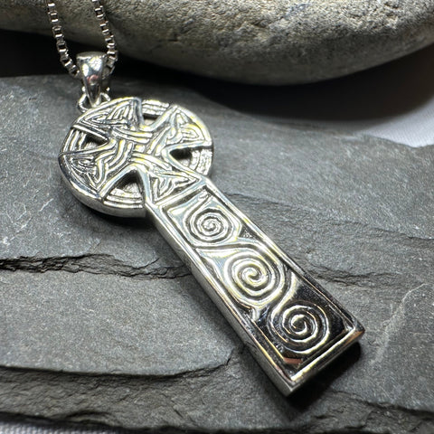 Load image into Gallery viewer, Alasdair Celtic Cross Necklace
